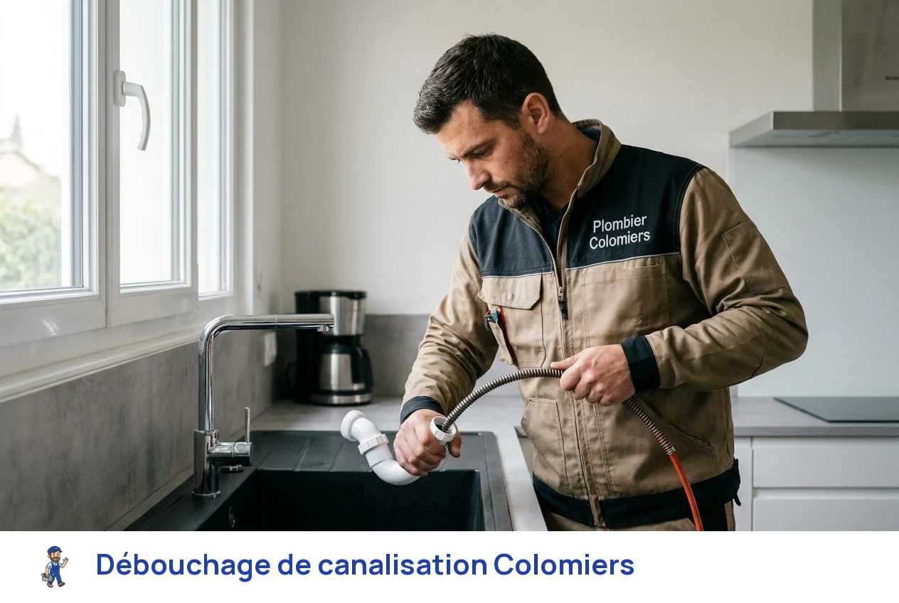 Débouchage de canalisation à Colomiers