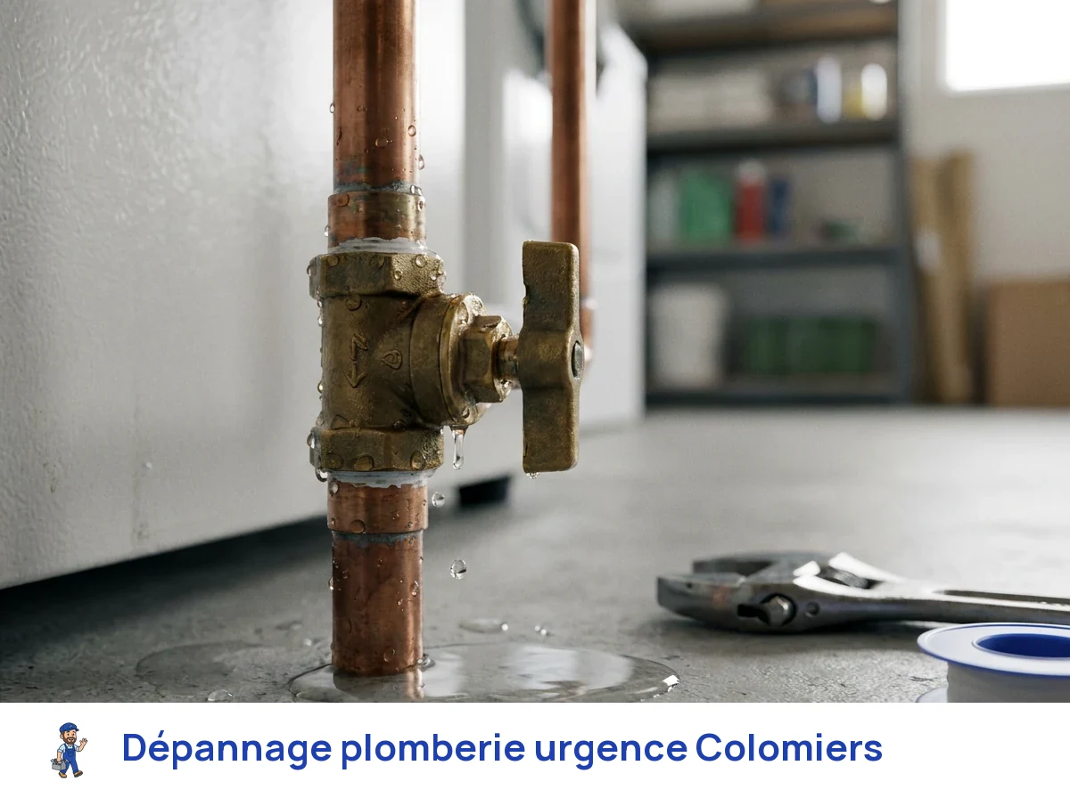 Dépannage plomberie urgence à Colomiers