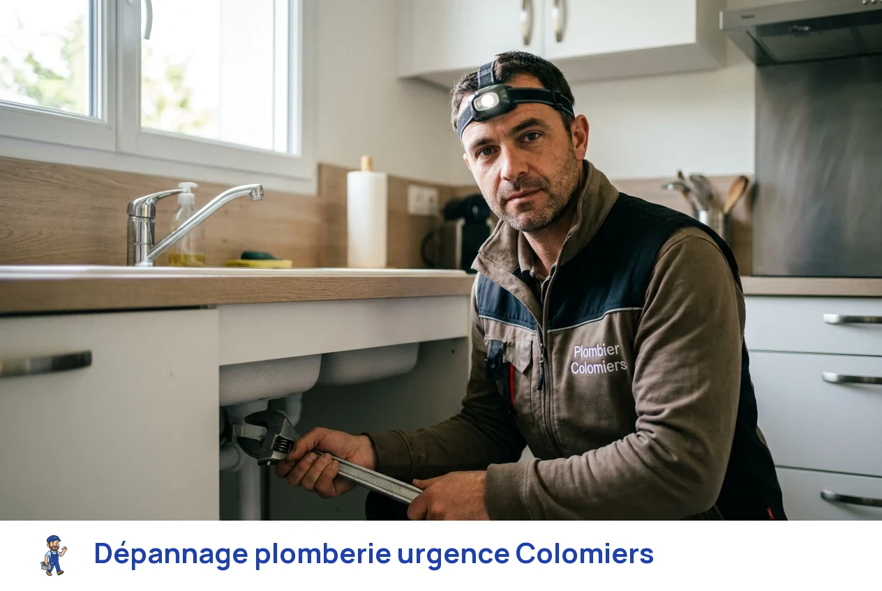 Dépannage plomberie urgence à Colomiers