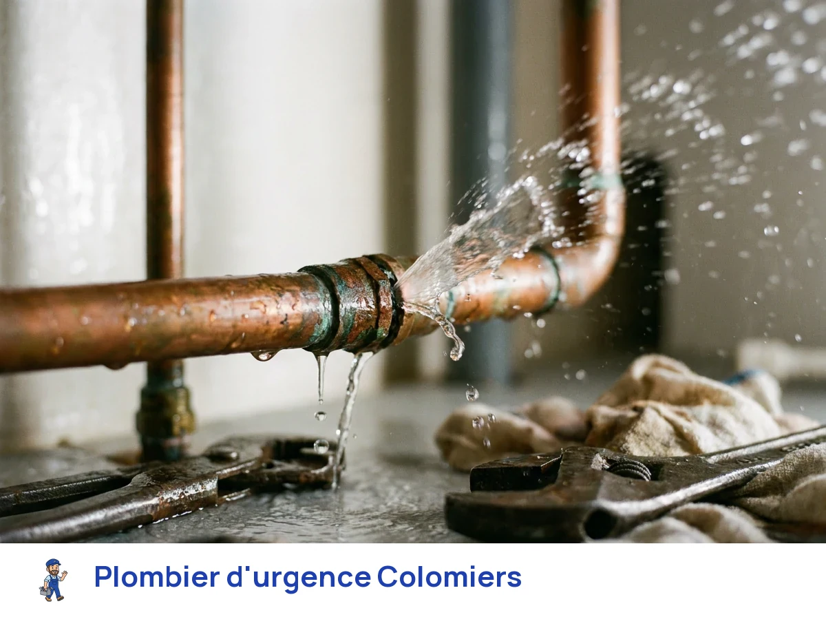 Plombier d'urgence à Colomiers