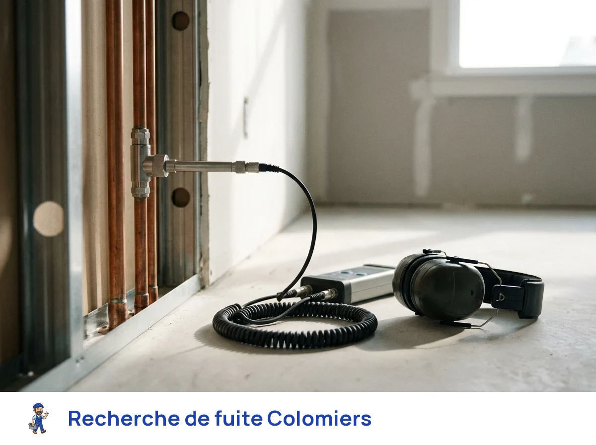 Recherche de fuite à Colomiers