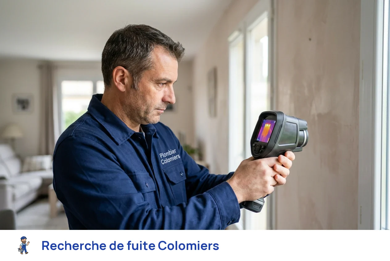 Recherche de fuite à Colomiers