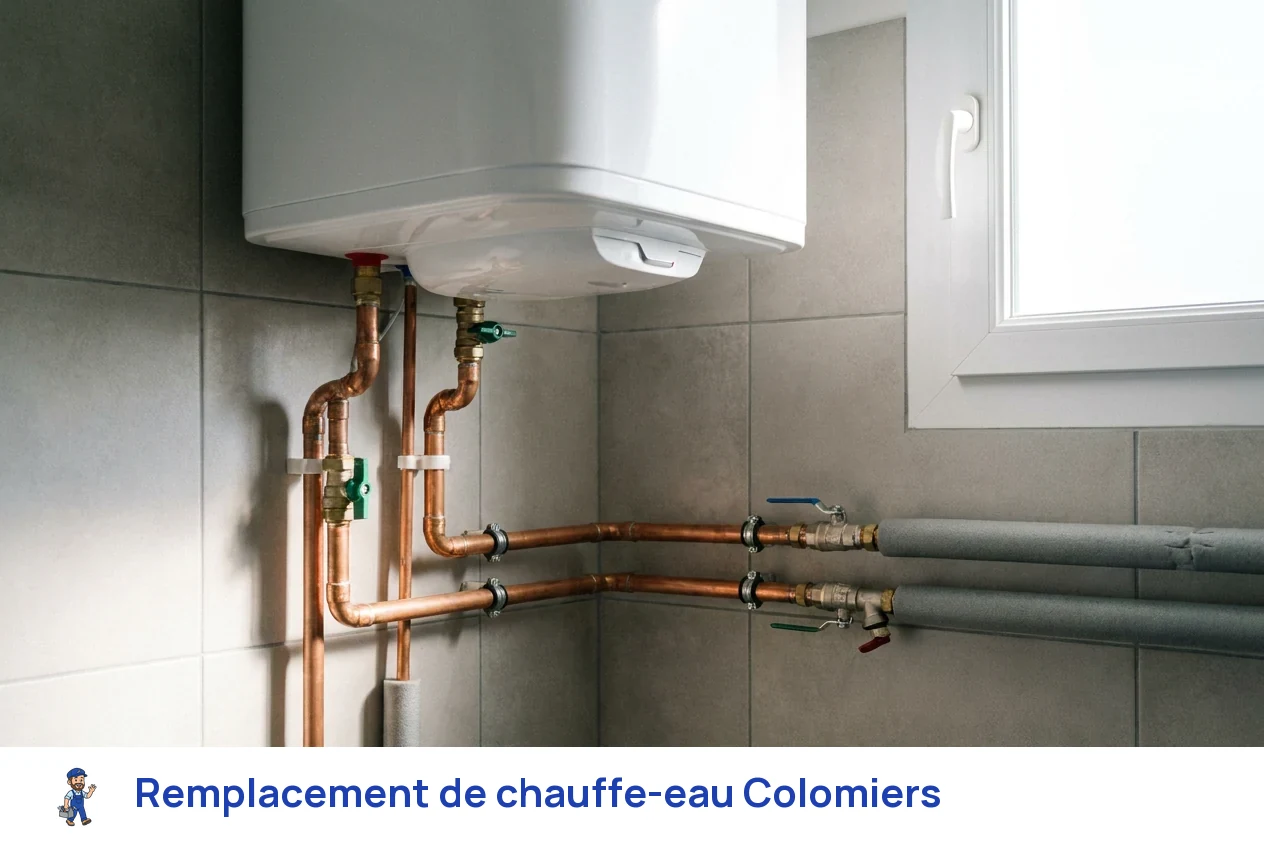 Remplacement de chauffe-eau à Colomiers