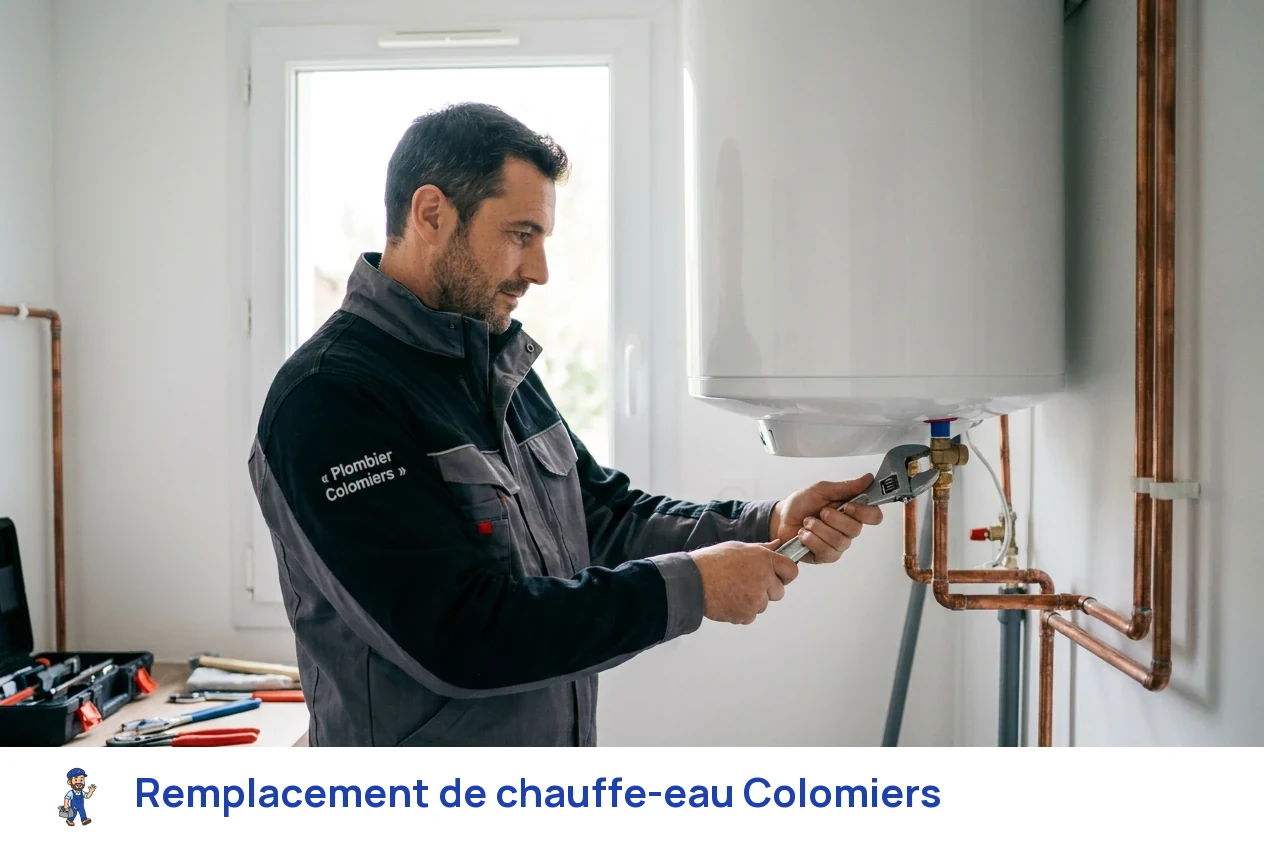 Remplacement de chauffe-eau à Colomiers