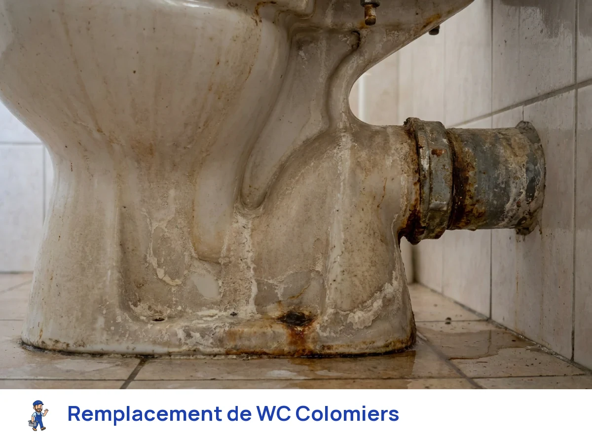 Remplacement de WC à Colomiers