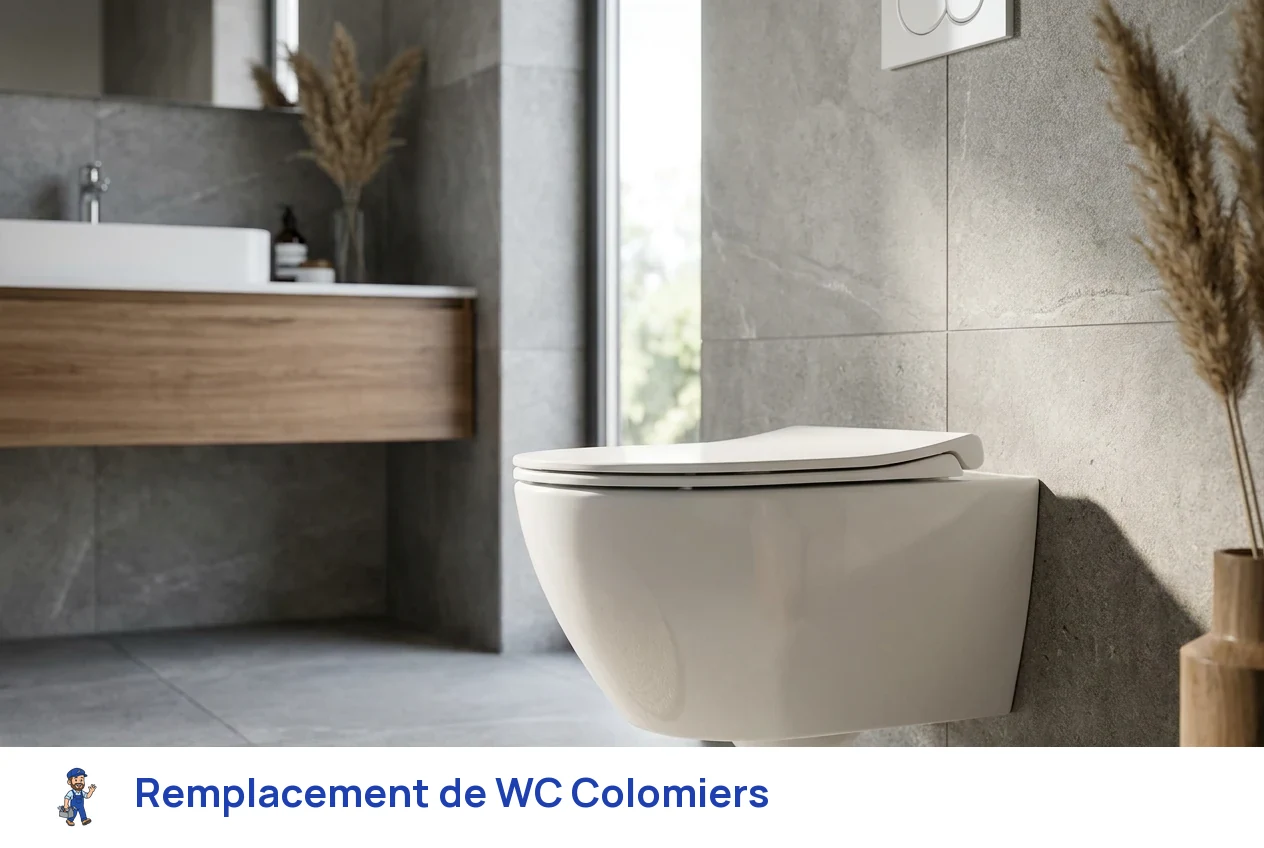 Remplacement de WC à Colomiers